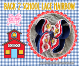 B2S Embroidered Lace Hairbow