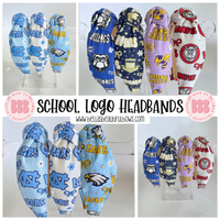 Custom School Knot Headband