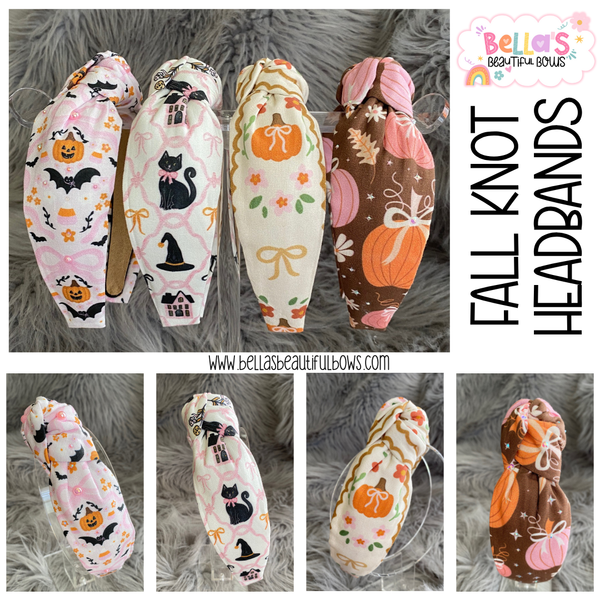 Fall Knot Headbands