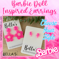 Barbie Doll Inspired Earrings